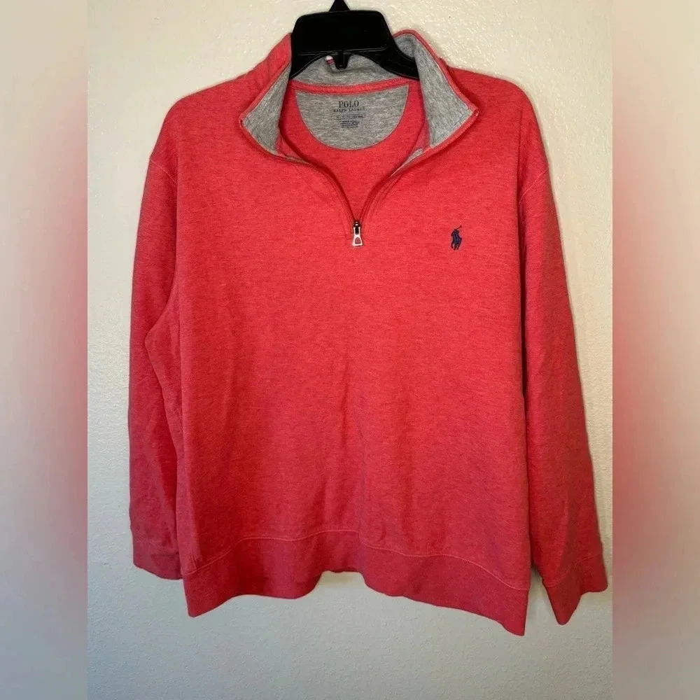 Polo Ralph Lauren Quarter Zip Pullover Sweater